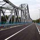 Road Bridge across the Sava, Sremska Rača, Serbia