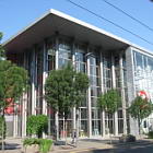 Facade of Yugoslav drama theatre building, Belgrade
